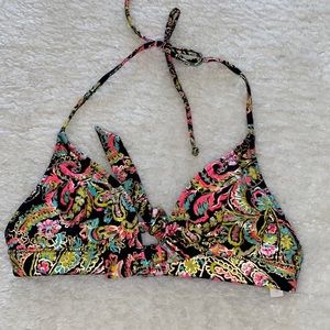 NWOT Victoria Secret PINK Metallic Bikini Top